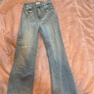Good American Light Blue Flare Jeans